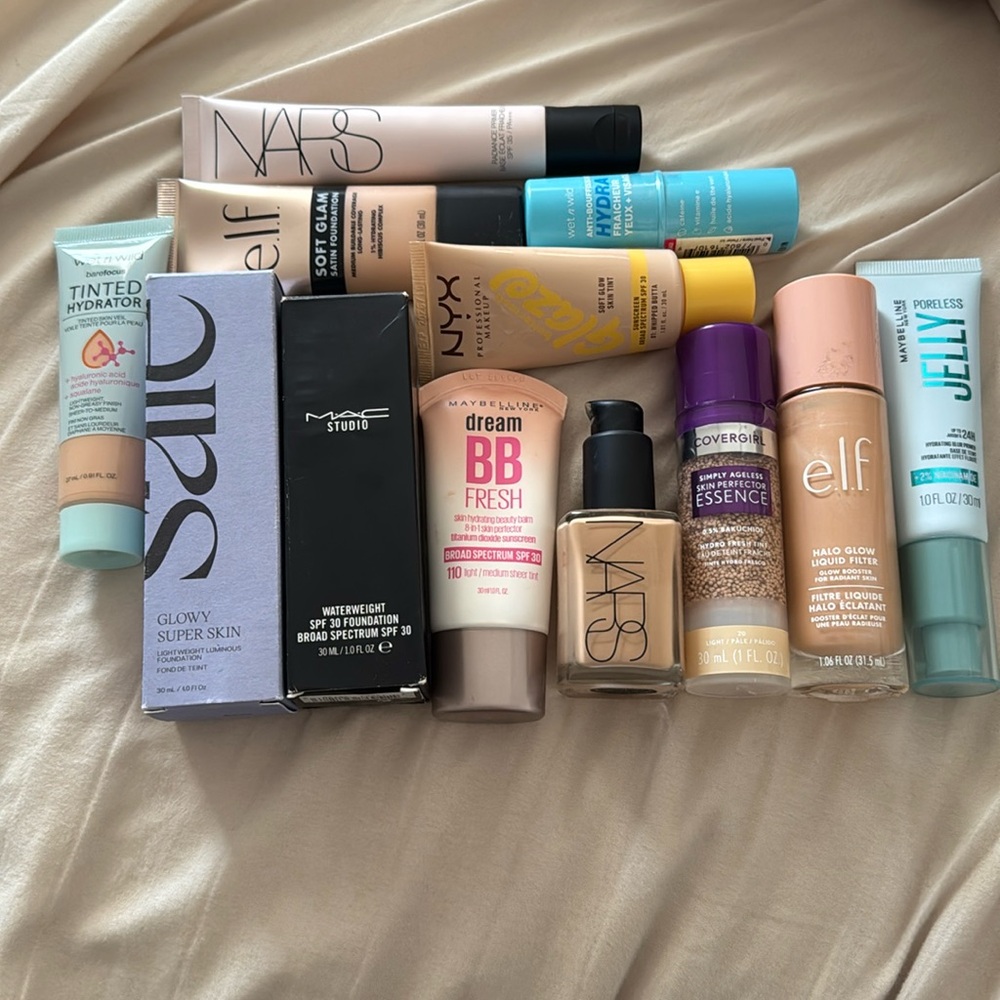 BUNDLE OF FOUNDATION/PRIMER/SKIN TINT